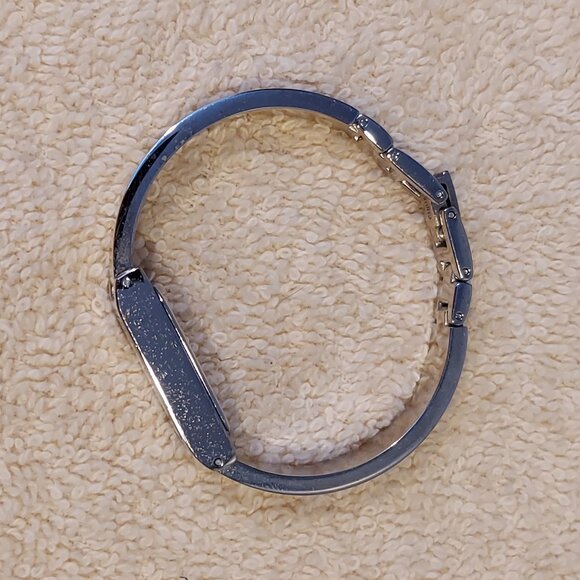 NIB ANNE KLEIN II STAINLESS STEEL DIAMOND ACCENTED WATCH - Picture 6 of 13